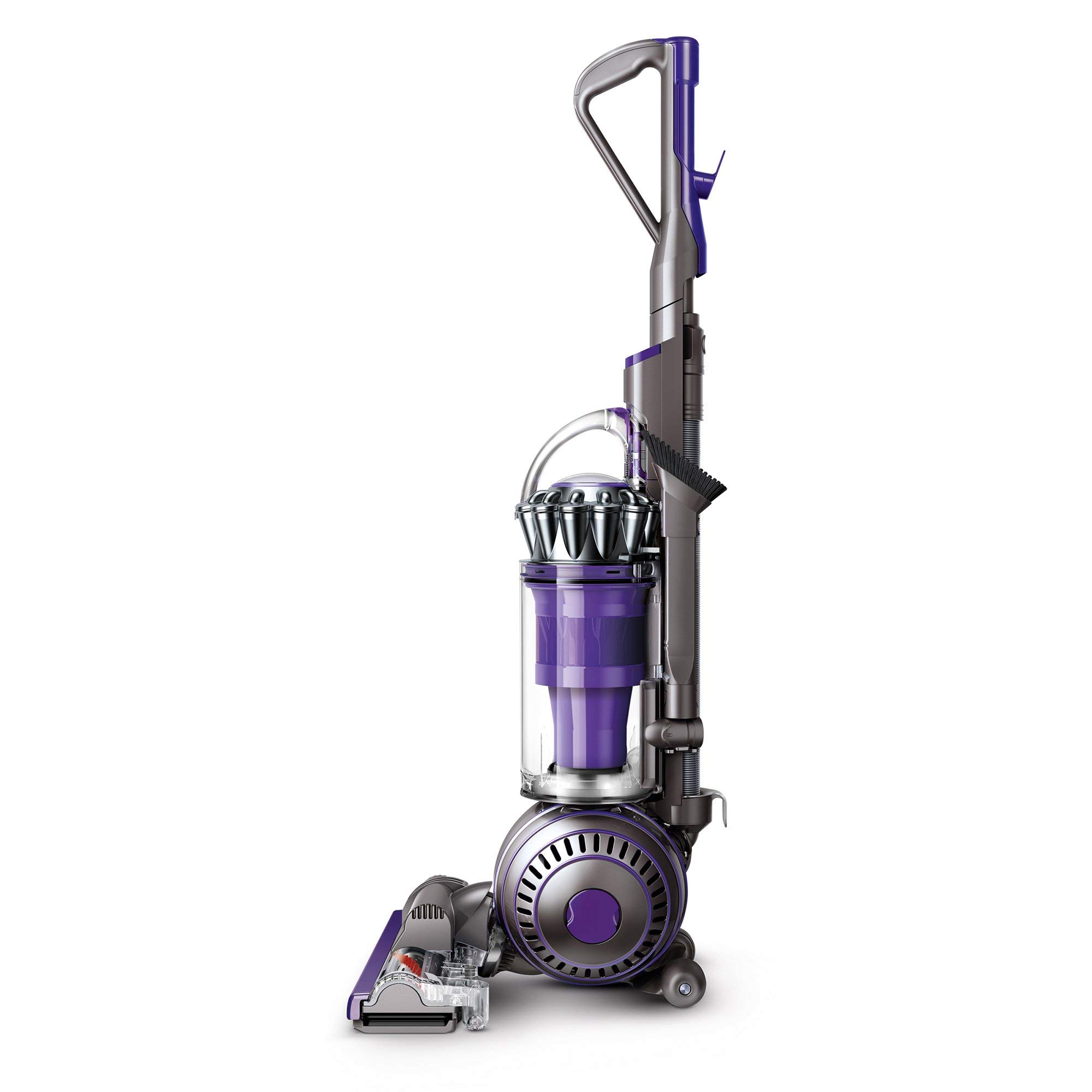 Dyson Ball Animal 2 Upright Vacuum Cleaner - Powerful Suction for Pet Hair & Deep Cleaning | Refurbished Iron/Purple | Perfect for Carpets, Hard Floors & Stairs
