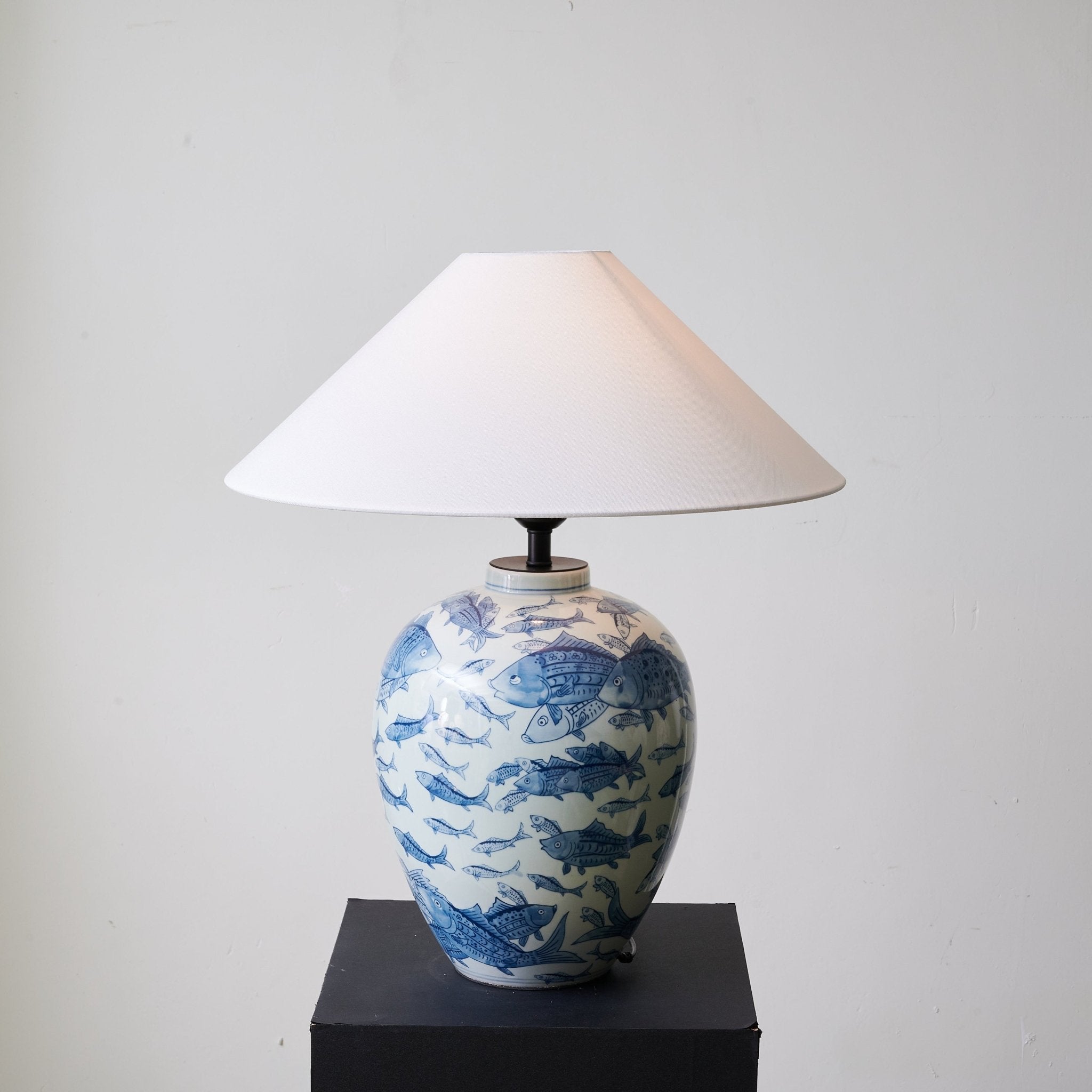 Elegant Marina Porcelain Table Lamp - Classic Home Decor for Living Room, Bedroom & Office - Perfect for Reading, Relaxing & Enhancing Ambiance