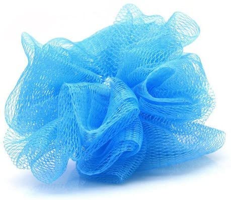 Exfoliating Bath Loofah Sponge for Men & Women - Pack of 3, Natural Scrubber for Deep Cleansing & High Lather | Perfect for Shower, Spa & Body Exfoliation (Random Colors)