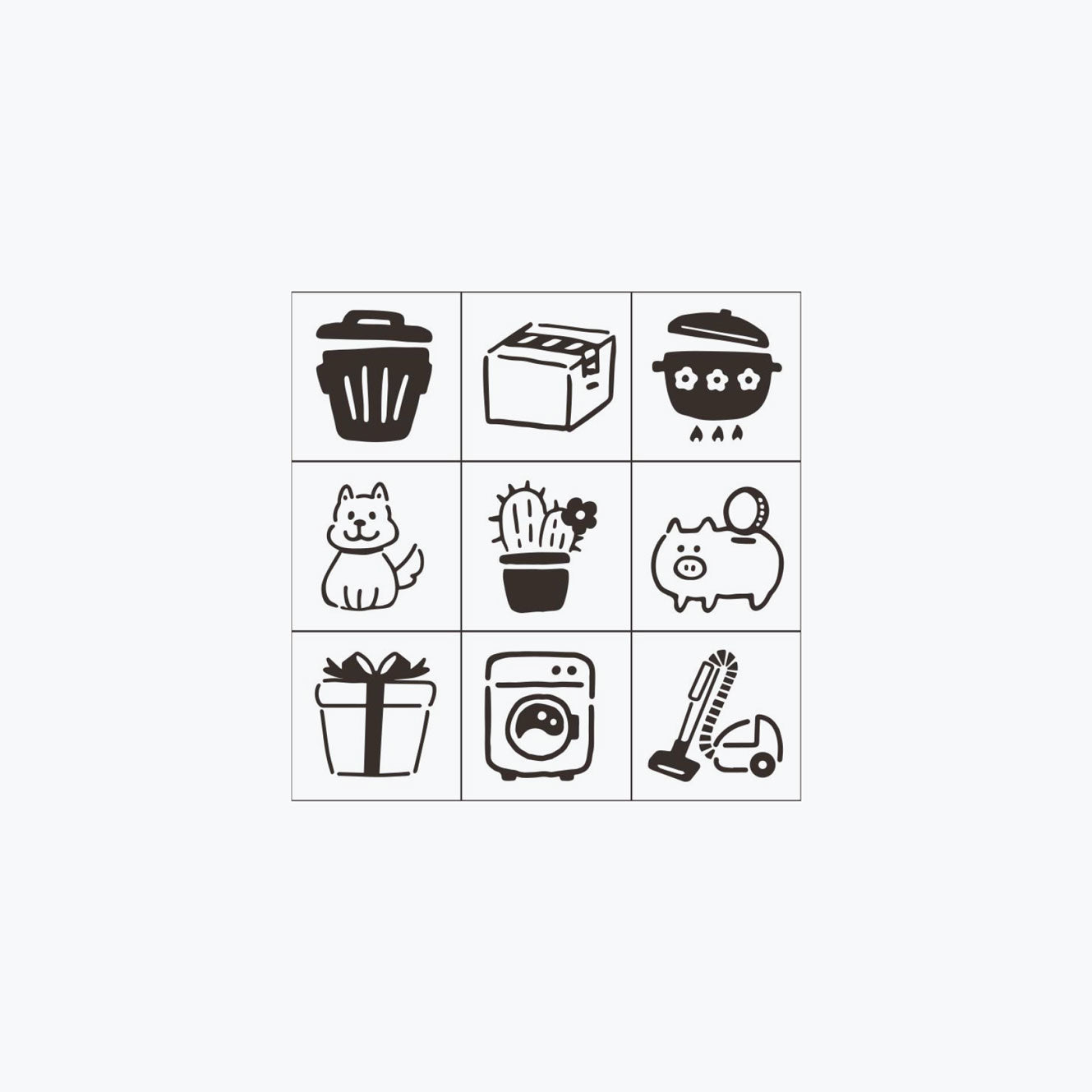 Beverly Mini Stamp Set for Scrapbooking, Card Making & DIY Crafts - Perfect for Home Decor, Gift Wrapping & Stationery Projects