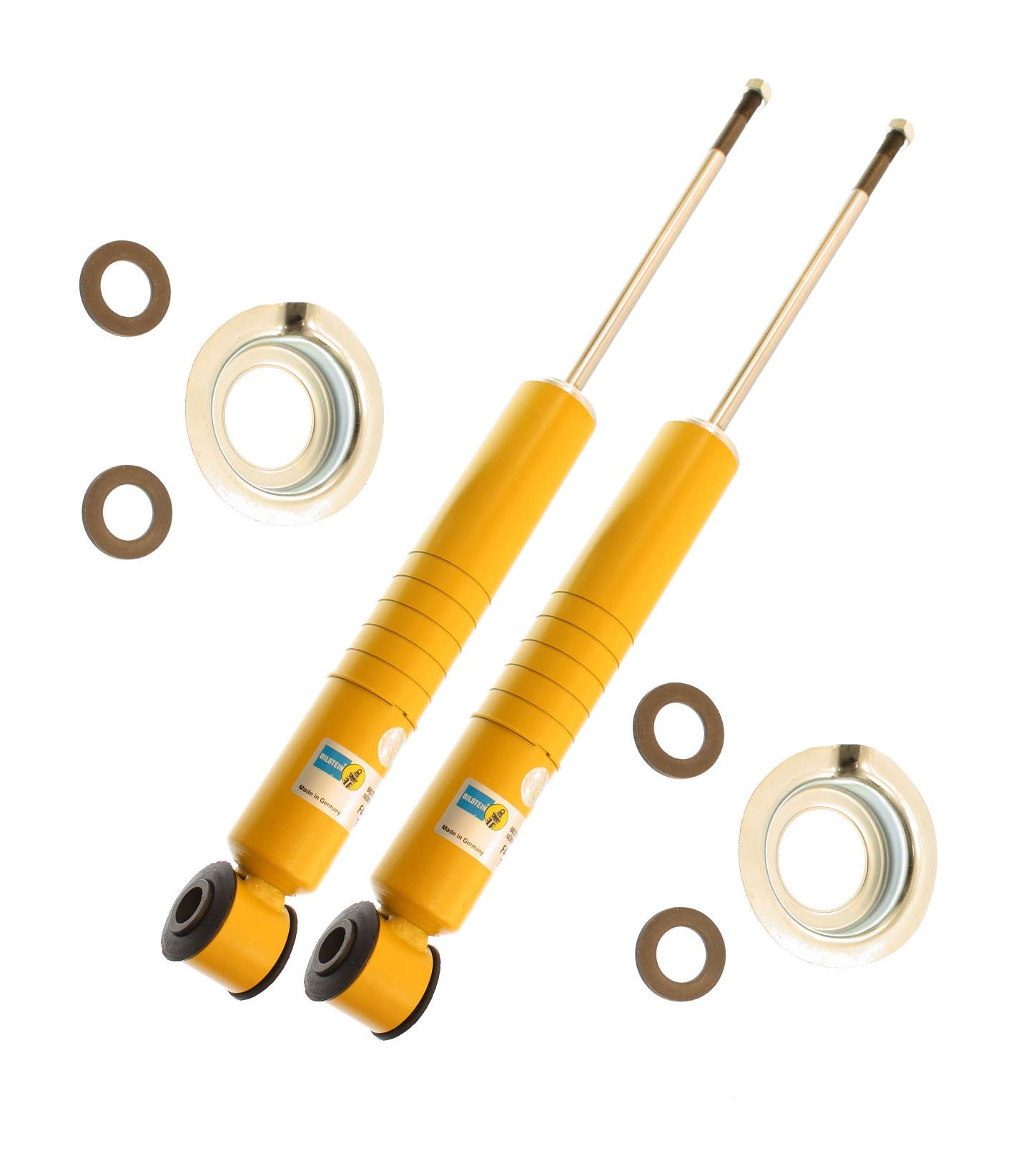 Bilstein B6 Performance Rear Shock Absorbers - Pair Set of 2 for Porsche 914 (4 & 6 Cylinder Base Models) - New - Perfect for Smooth Ride & Enhanced Handling on Roads & Tracks