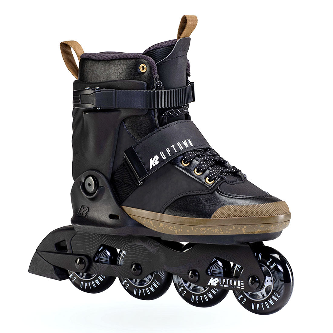 K2 Uptown Black/Gold Ski Boots - High-Performance Alpine Skiing Boots for Men & Women | Perfect for Downhill Racing & Freeride Skiing