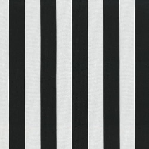 Black/White Cabana Stripe