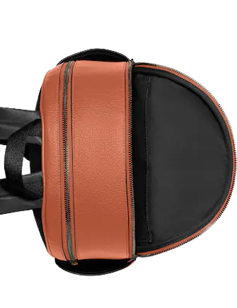 Coach Court Backpack for Women - Stylish Leather Laptop Backpack with Adjustable Straps - Perfect for Work, Travel & School (Black)