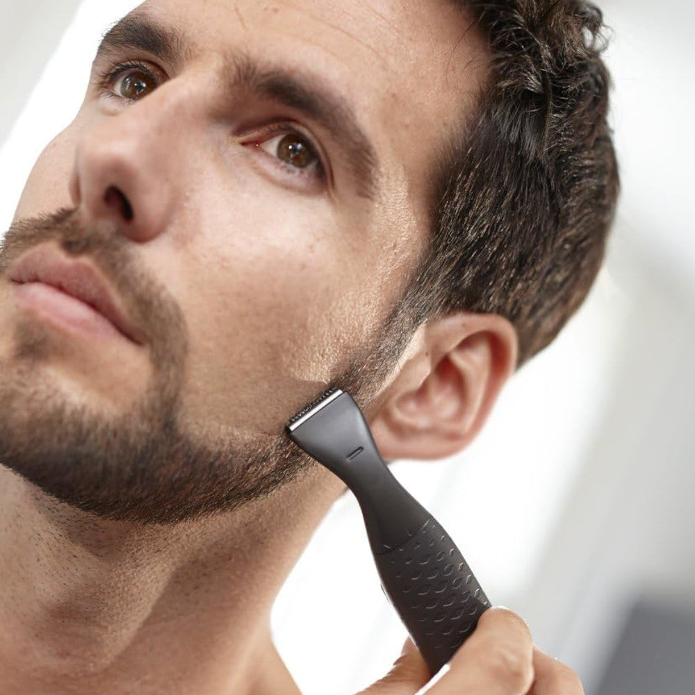 PHILIPS MG1100/16 Multigroom Series 1000 Ultra Precise Beard Trimmer & Styler Kit for Men - Perfect for Home Grooming, Travel & Professional Use