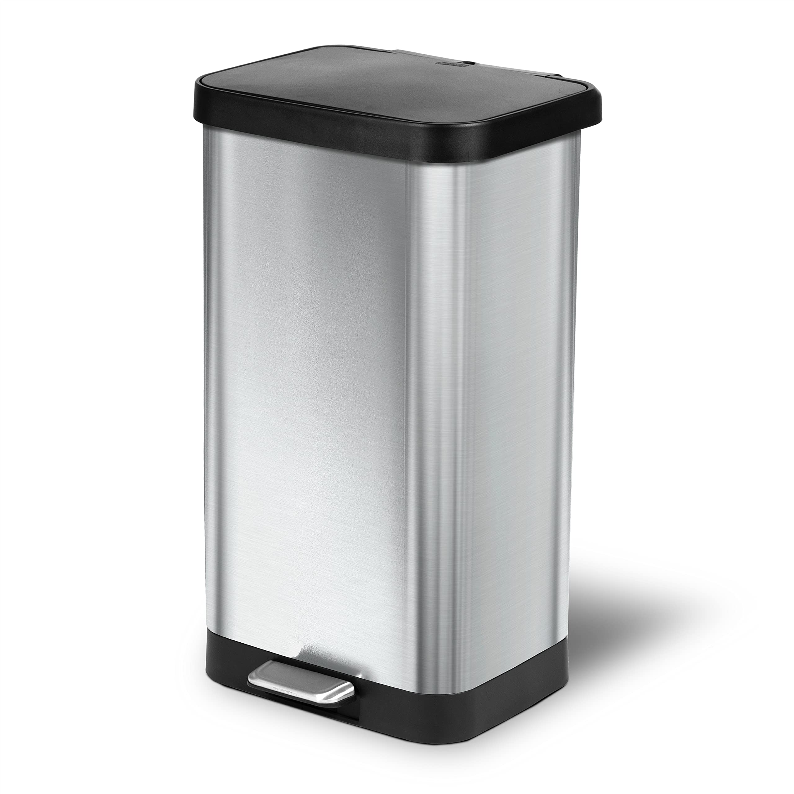 Stainless Steel Step Trash Can with Odor Protection - 20 Gallon Metal Kitchen Garbage Bin with Soft Close Lid, Foot Pedal & Waste Bag Holder | Perfect for Home, Office & Restaurant Use