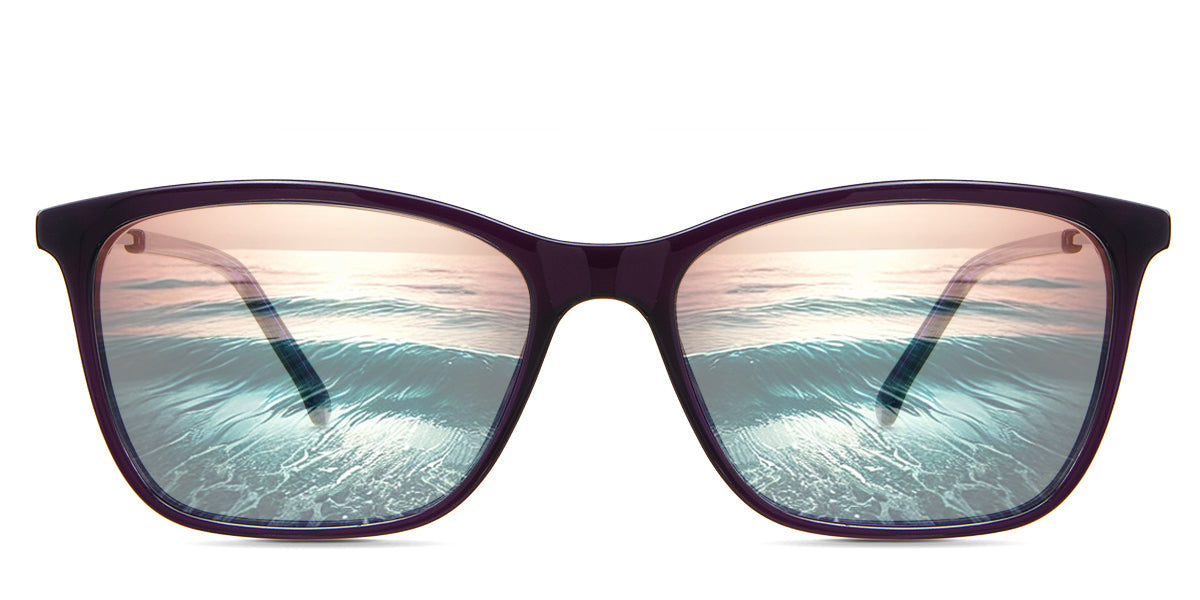 Elle Women's Prescription Tinted Glasses - Stylish & UV Protection for Everyday Wear, Reading, and Outdoor Activities
