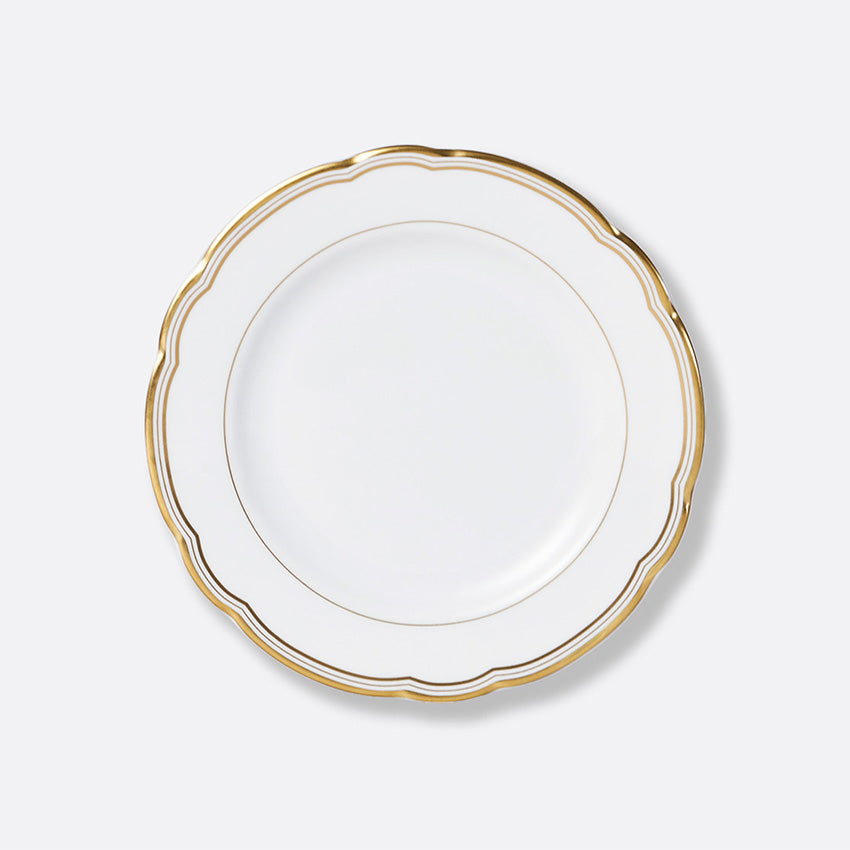 Bernardaud Pompadour Plate - Elegant French Porcelain Dinner Plate for Fine Dining & Special Occasions | Perfect for Weddings, Anniversaries & Luxury Table Settings