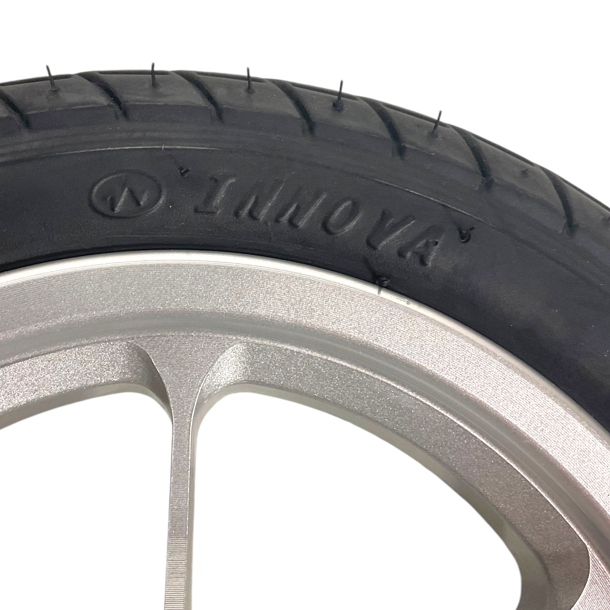 Pride Mobility Jazzy Passport Power Chair Replacement Drive Wheels Set - 12x2 Inch Pneumatic Air Tires with Rims | Mobility Scooter Accessories for Outdoor Use & Smooth Rides
