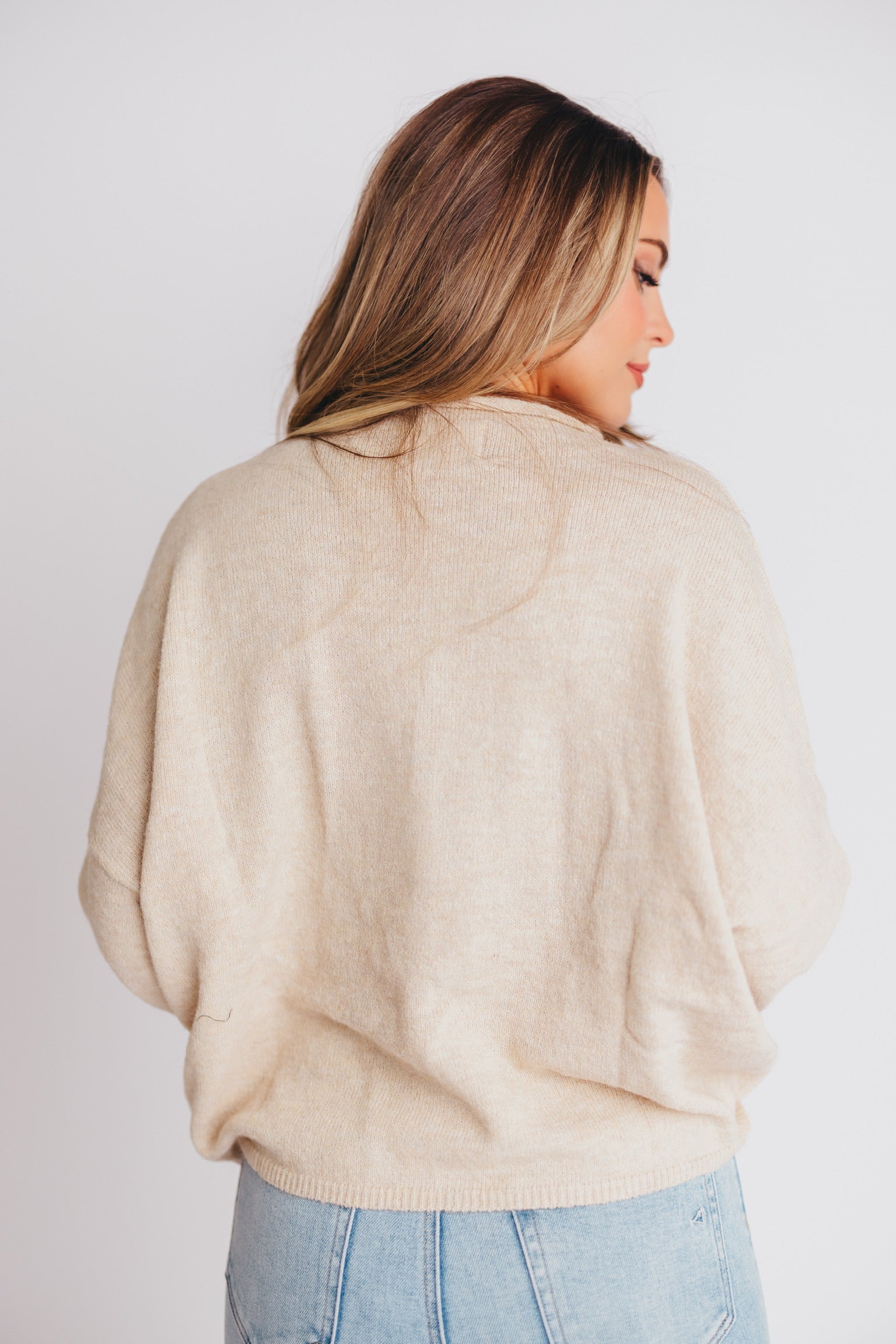 Piper Cardigan in Natural - Soft & Cozy Women's Knit Sweater for Fall & Winter | Perfect for Casual Outfits, Office Wear & Layering