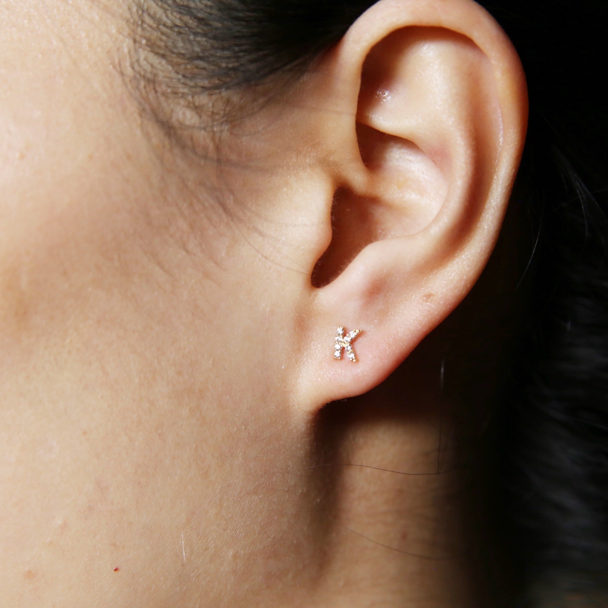14K Gold Initial 