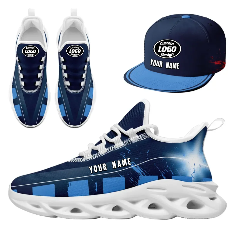 Custom Maxsoul Sneakers & Hat Combo - Personalized Athletic Shoes & Apparel Set for Gifts, Brand Promotions, Fan Festivals & Special Events | Perfect for Sports Enthusiasts, Streetwear Fashion & Corporate Giveaways