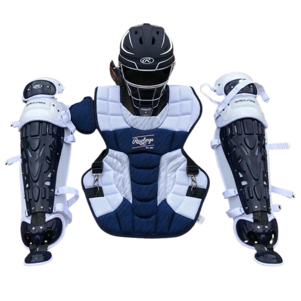 Rawlings Velo Catcher's Set for Youth Baseball - Ages 12 & Under (CSV2Y) - Perfect for Little League Games & Practice Sessions