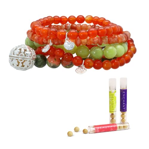 Earth Tones - Sterling Silver