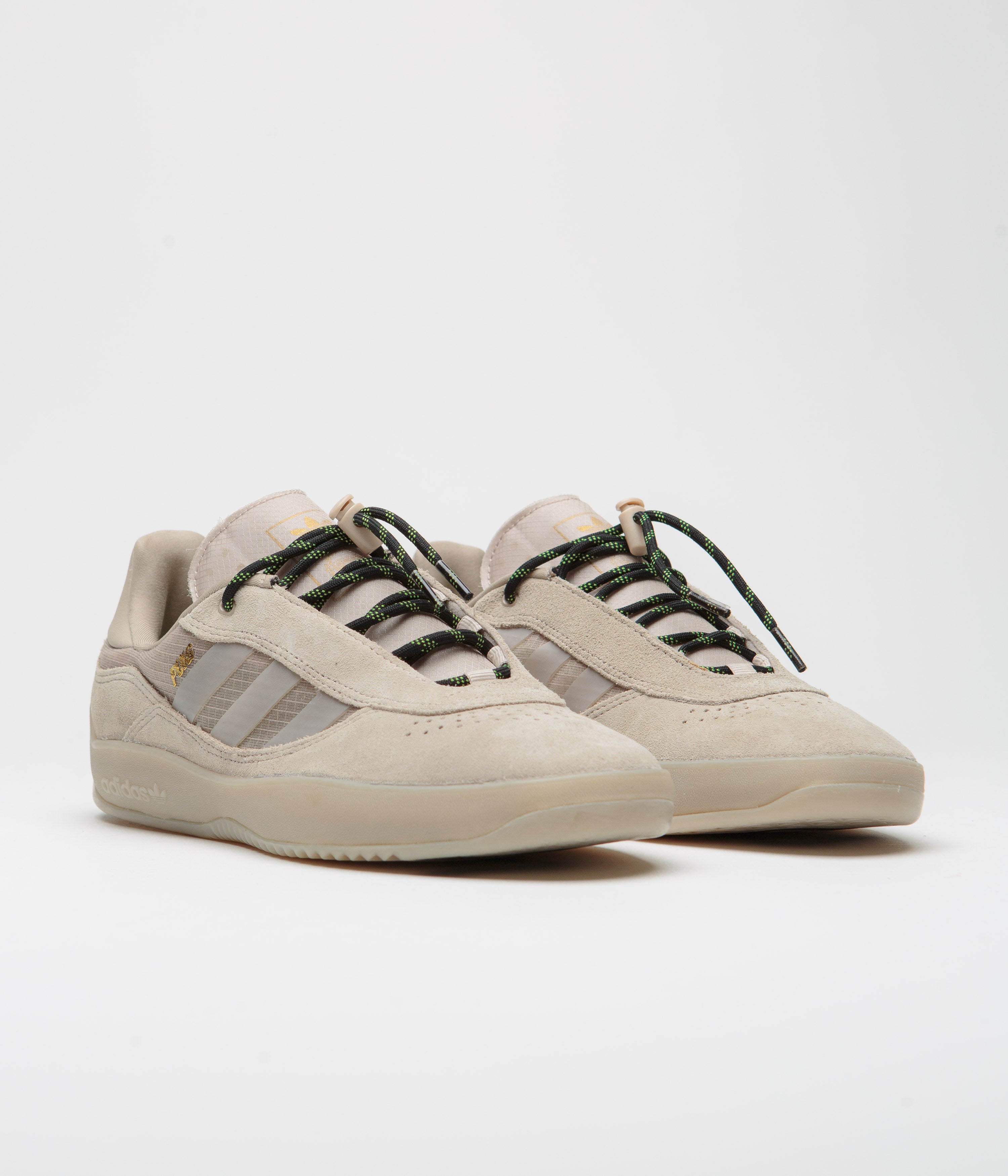 Adidas Puig Running Shoes for Men & Women - Wonder Beige/Core Black | Lightweight Comfortable Sneakers for Jogging, Gym & Casual Wear