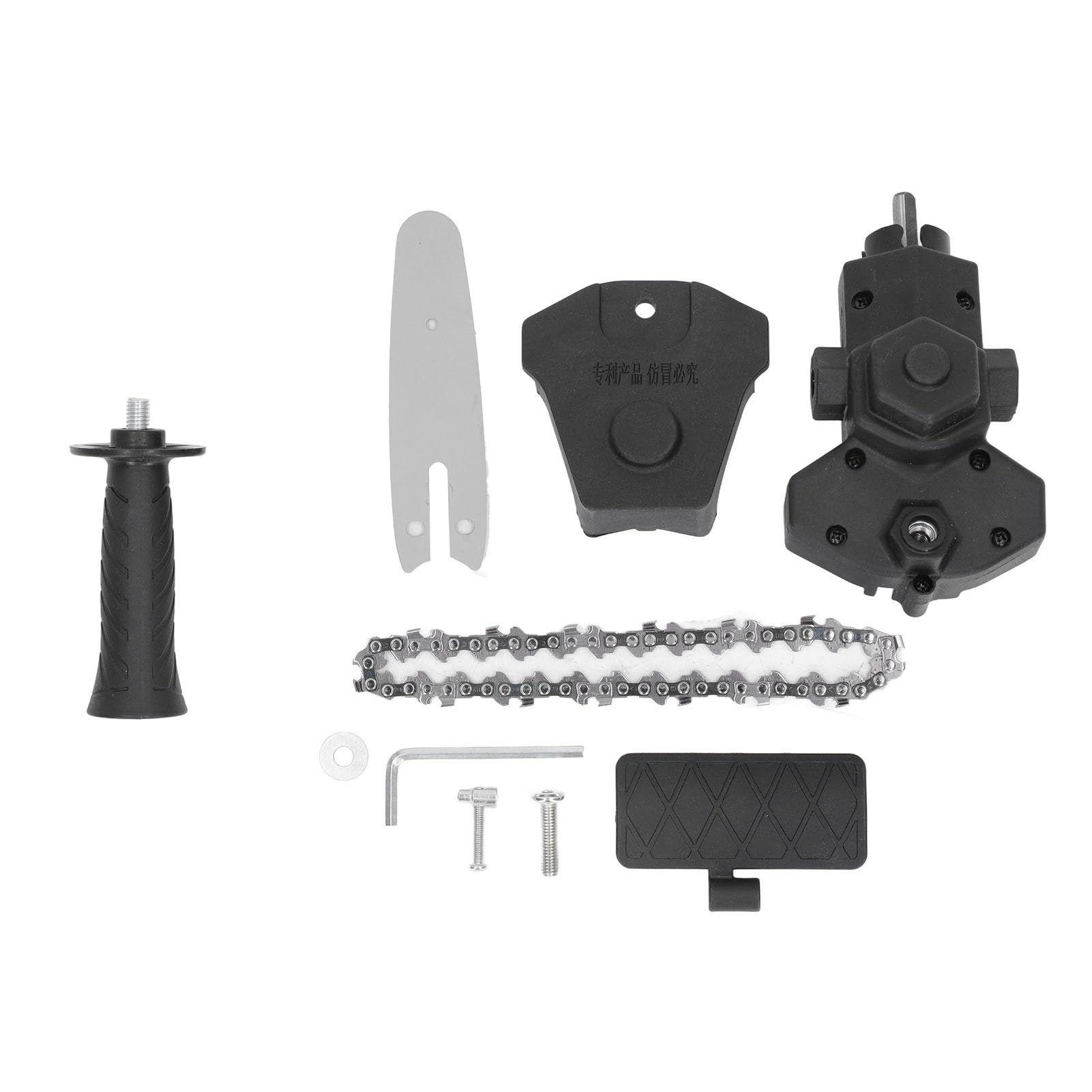 Cordless Electric Saw Conversion Kit - Transform Your Drill into a Chainsaw - Compatible with 3 Jaw Chuck Drills (6-13mm/0.24-0.51in) - Perfect for DIY Woodworking, Tree Pruning & Home Improvement Projects