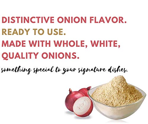 Premium Iberia Onion Powder, 7.5 Ounce (Pack of 2) - All-Natural Seasoning for Cooking, Baking & Grilling - Perfect for Soups, Salads, Meats & Homemade Spice Blends