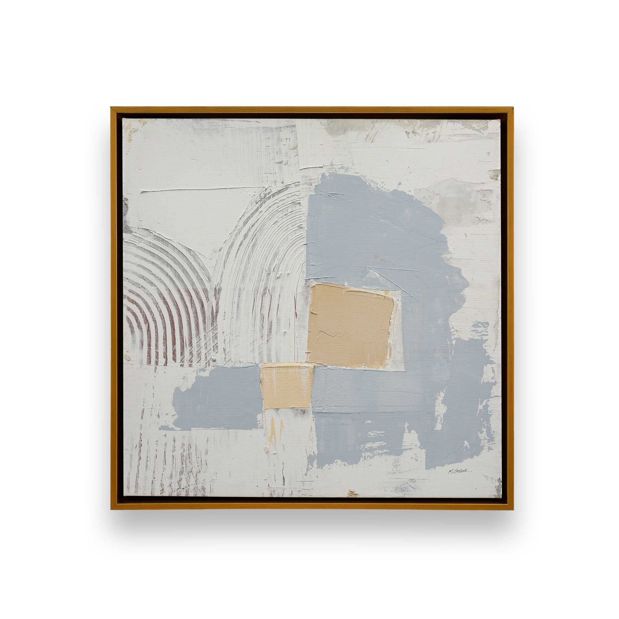 Abstract Geometry Art Print on Canvas - Modern Wall Decor for Living Room, Bedroom & Office