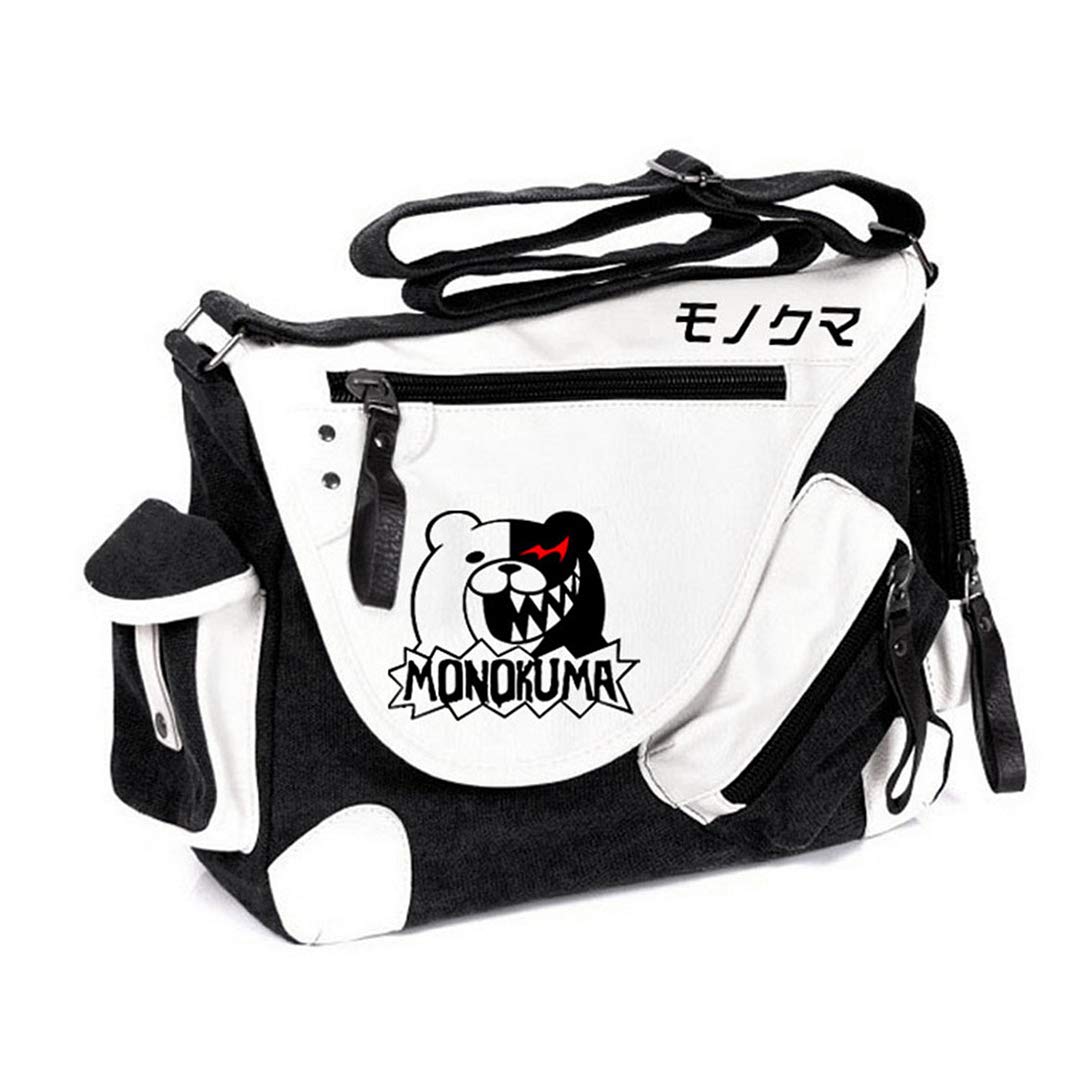 GO2COSY Anime Danganronpa Trigger Happy Havoc Messenger Bag - Stylish Unisex Shoulder Bag for School, College, Work & Travel | Perfect Gift for Anime Fans & Students