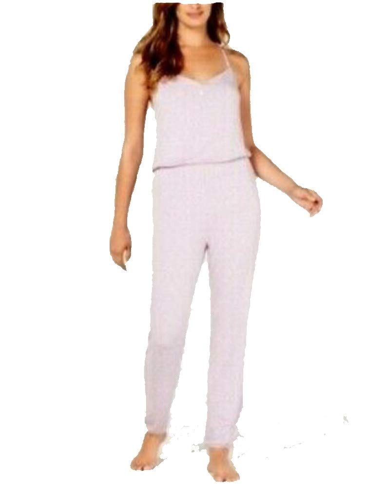 Alfani Women's One Piece Knit Jogger Pajama Jumpsuit - Comfortable Lounge Wear for Relaxing at Home, Sleeping & Casual Outings