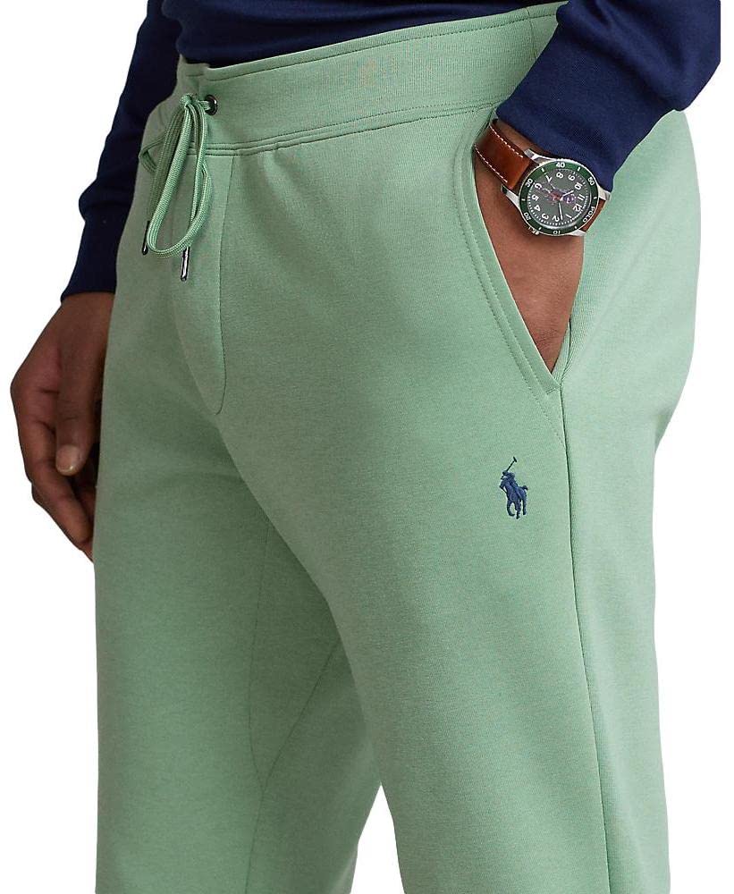 Ralph Lauren Big & Tall Double Knit Jogger Pants for Men - Comfortable Athletic Lounge Pants for Casual Wear, Workout & Relaxation at Home