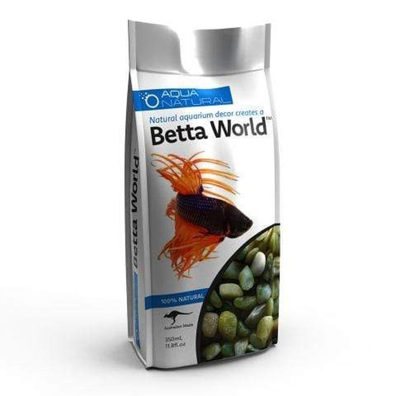 Aqua Natural Betta World Jade 350g Fish Food - Premium Nutrition for Betta Fish - Ideal for Color Enhancement & Healthy Growth - Perfect for Home Aquariums & Fish Tanks