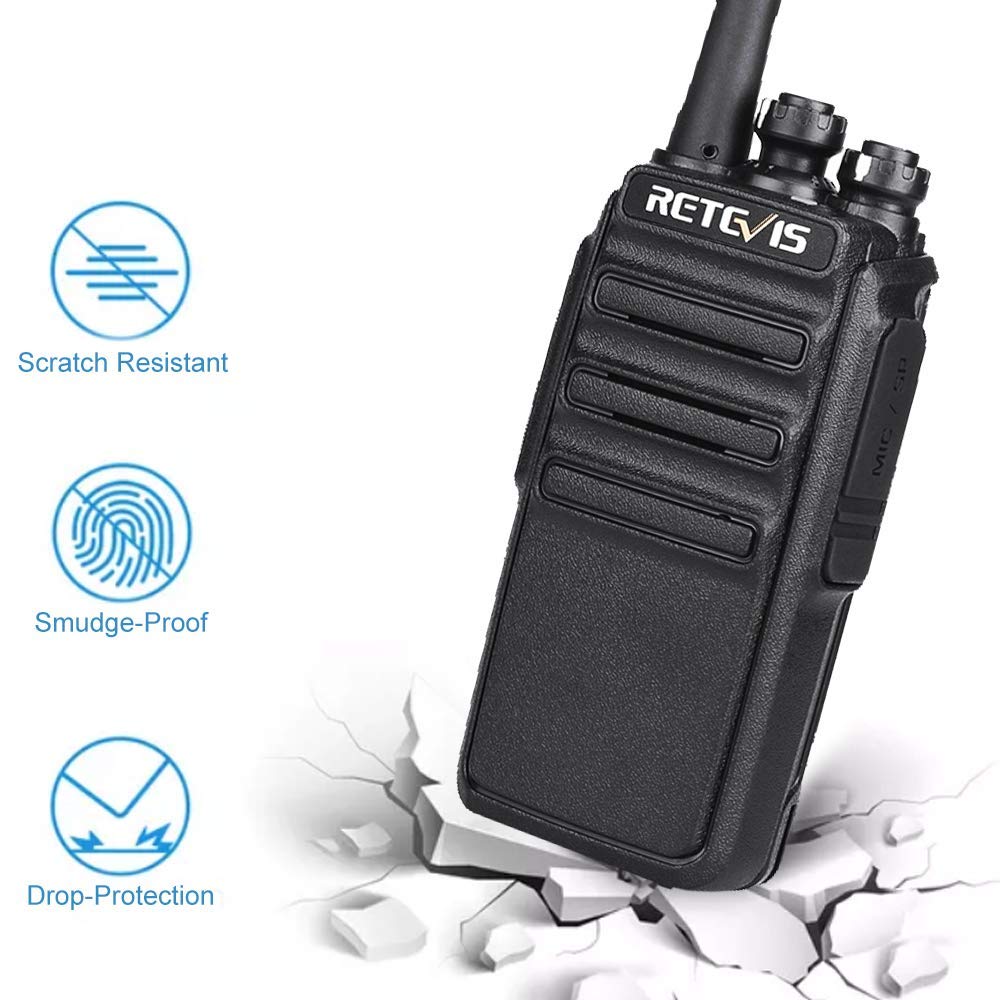 Retevis H-777S Long Range Rechargeable Two Way Radios for Adults - 20 Pack Walkie Talkies with VOX Hands Free & USB Charger Base - Ideal for Commercial Business, School, Hotel, Retail & Outdoor Activities