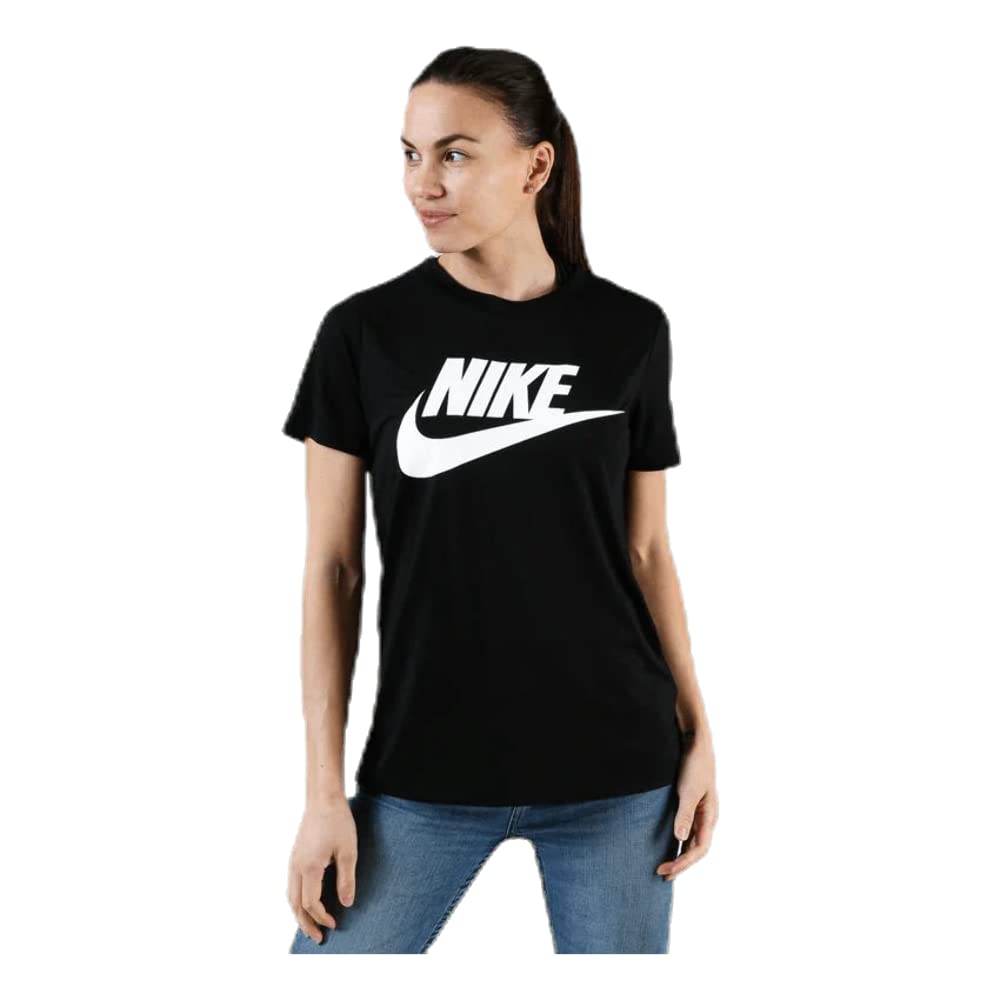 Nike Essential Women's T-Shirt - Soft Cotton Short Sleeve Tee for Casual Wear, Workout & Everyday Outfits