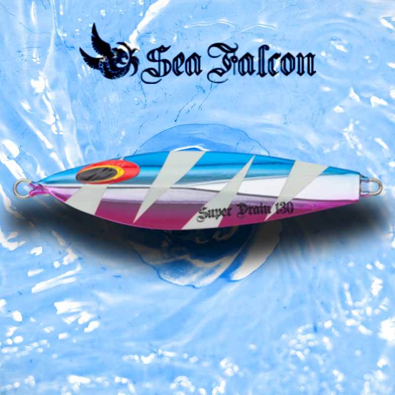 Sea Falcon 300G Super Drain Slow Pitch Jig - Premium Saltwater Fishing Lure for Tuna, Grouper & Snapper - Perfect for Deep Sea Fishing & Offshore Angling