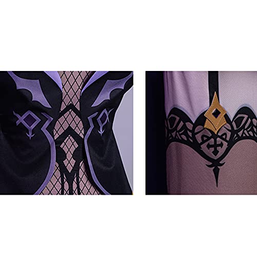 Genshin Impact Fischl Cosplay Costume - Official Anime Dress for Halloween, Conventions & Cosplay Events | Premium Quality Roleplay Outfit
