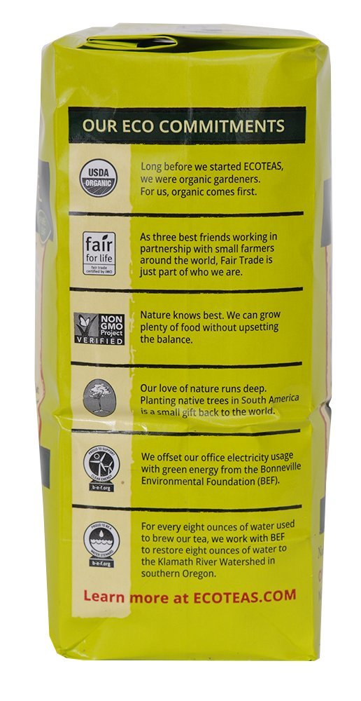 Organic Yerba Mate Loose Leaf Tea - Premium Eco-Friendly Herbal Tea for Energy & Focus - Perfect for Morning Boost, Study Sessions & Healthy Lifestyle