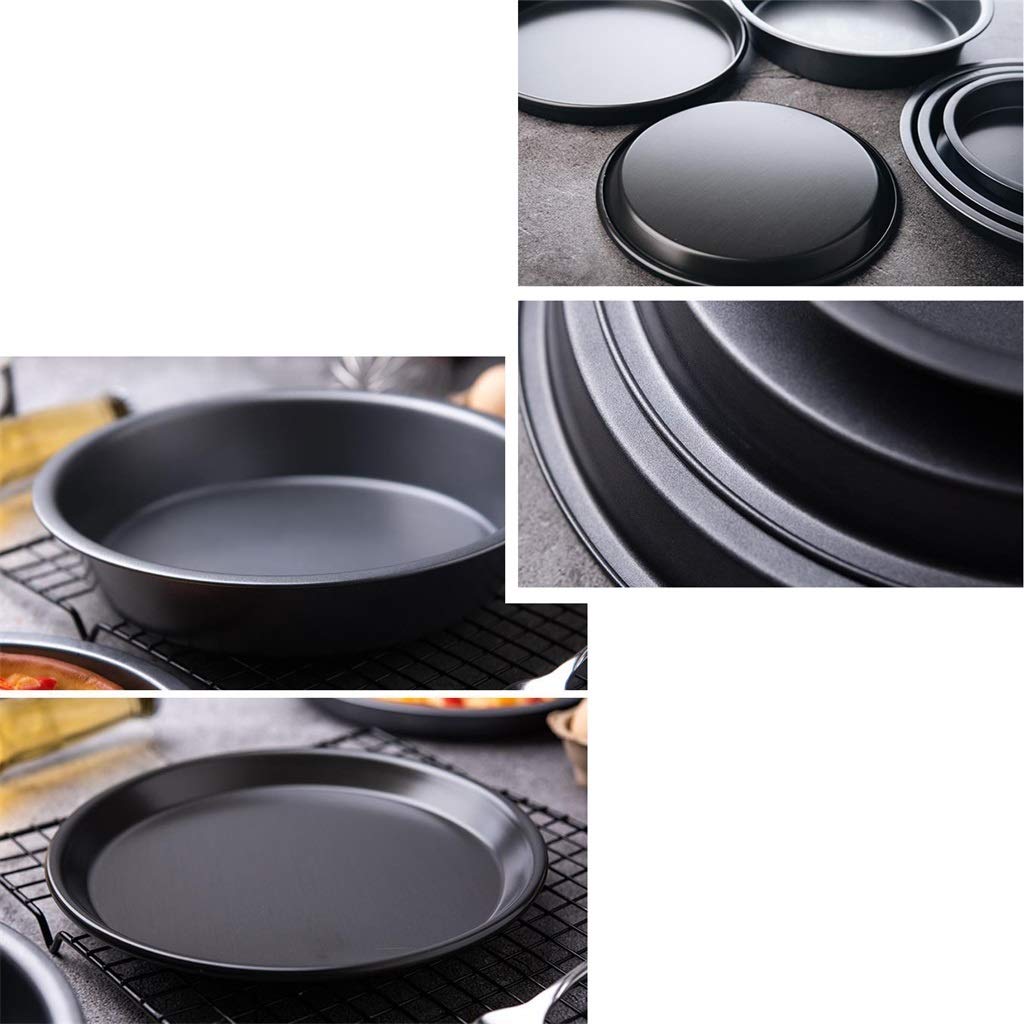 Non-Stick Baking Tray 17x2.3cm - Pizza Pan, Cake Pan, Cookie Sheet for Oven - Durable & Easy Clean Baking Dish - Perfect for Home Baking, Party Desserts & Holiday Cooking