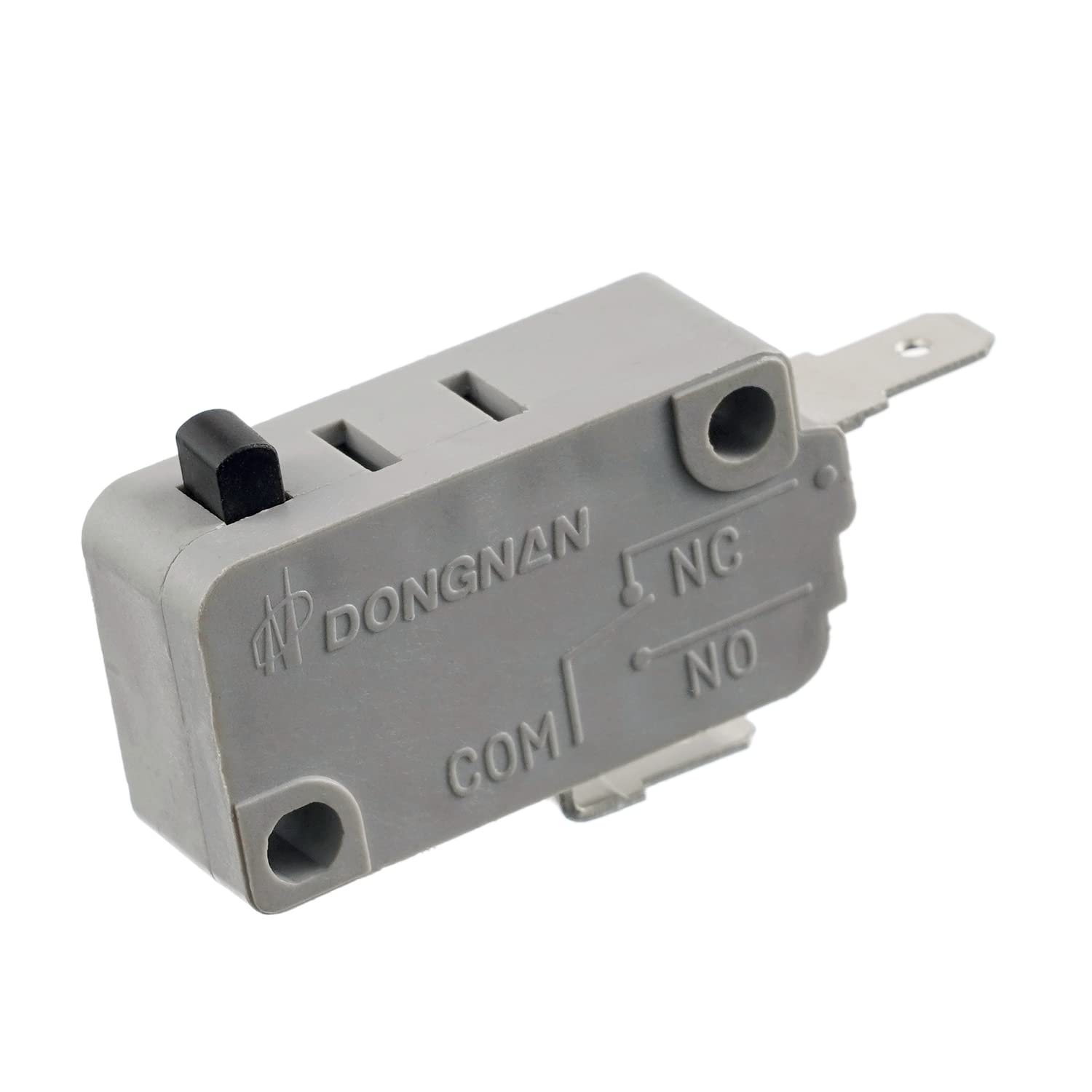 BOJACK Microwave Oven Door Switch KW3A 16A 125/250V - 2 Pack Normally Closed Replacement Switches for Microwave Repair - Perfect for LG, Samsung, Whirlpool & More - Easy DIY Installation for Home Appliances