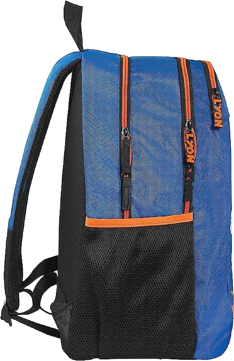 Franco Panini School Backpack for Kids - Organized Lyon Backpack with 3-Zip Pencil Case & Free Cube Keychain & Smile Keychain - Perfect for School, Travel & Daily Use