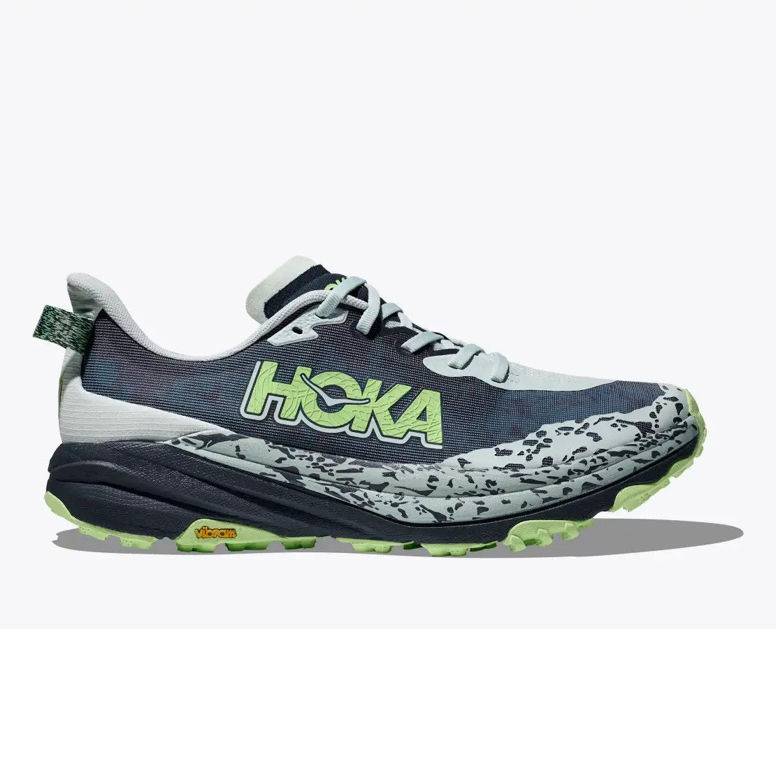 Hoka Speedgoat 6 Trail Running Shoes for Men - Wide Width | Lightweight Cushioned Hiking & Outdoor Adventure Footwear for Rough Terrain