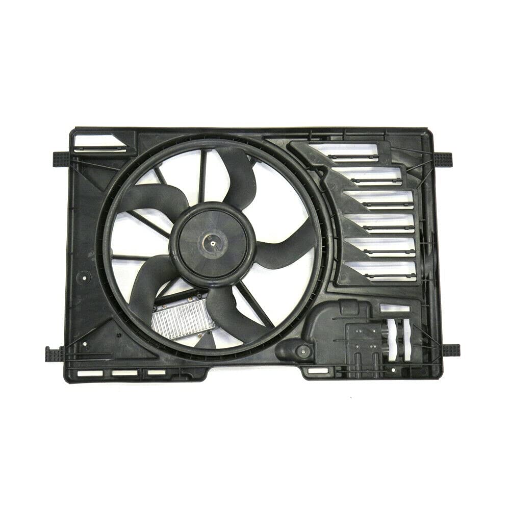 Replacement Dual Radiator and Condenser Fan Assembly Compatible with Ford F150 F250 F350 - High Performance Cooling System for Truck & SUV - Perfect for Off-Roading, Towing & Hot Weather Driving