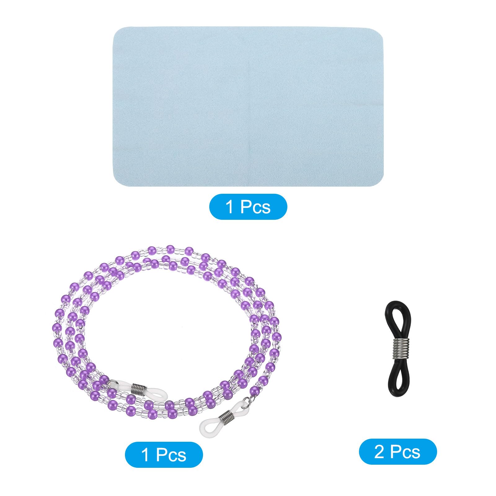 Stylish Beaded Eyeglass Chains for Women - Adjustable Glasses Holder with Loop Ends for Reading, Sunglasses & Fashion Accessories | Perfect for Work, Travel & Everyday Use