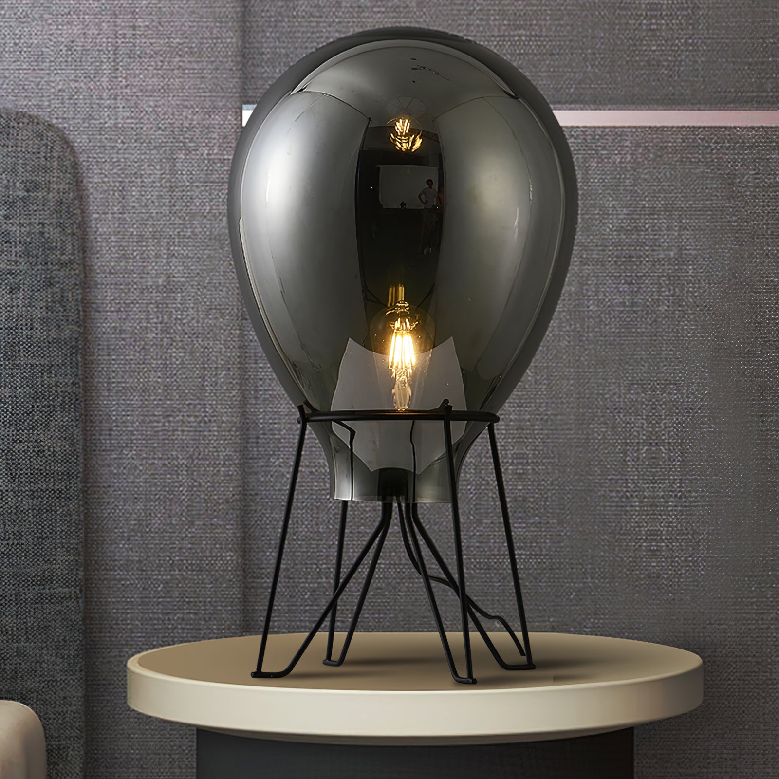 Modern LED Air Table Lamp - Adjustable Brightness & Color Temperature for Bedroom, Office, and Living Room - Perfect for Reading, Working, and Relaxing