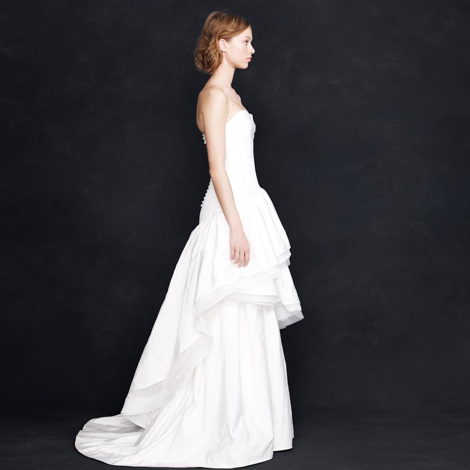J. Crew Escalier Wedding Gown - Elegant Lace Bridal Dress for Bride | Perfect for Church Ceremony, Beach Wedding & Formal Reception