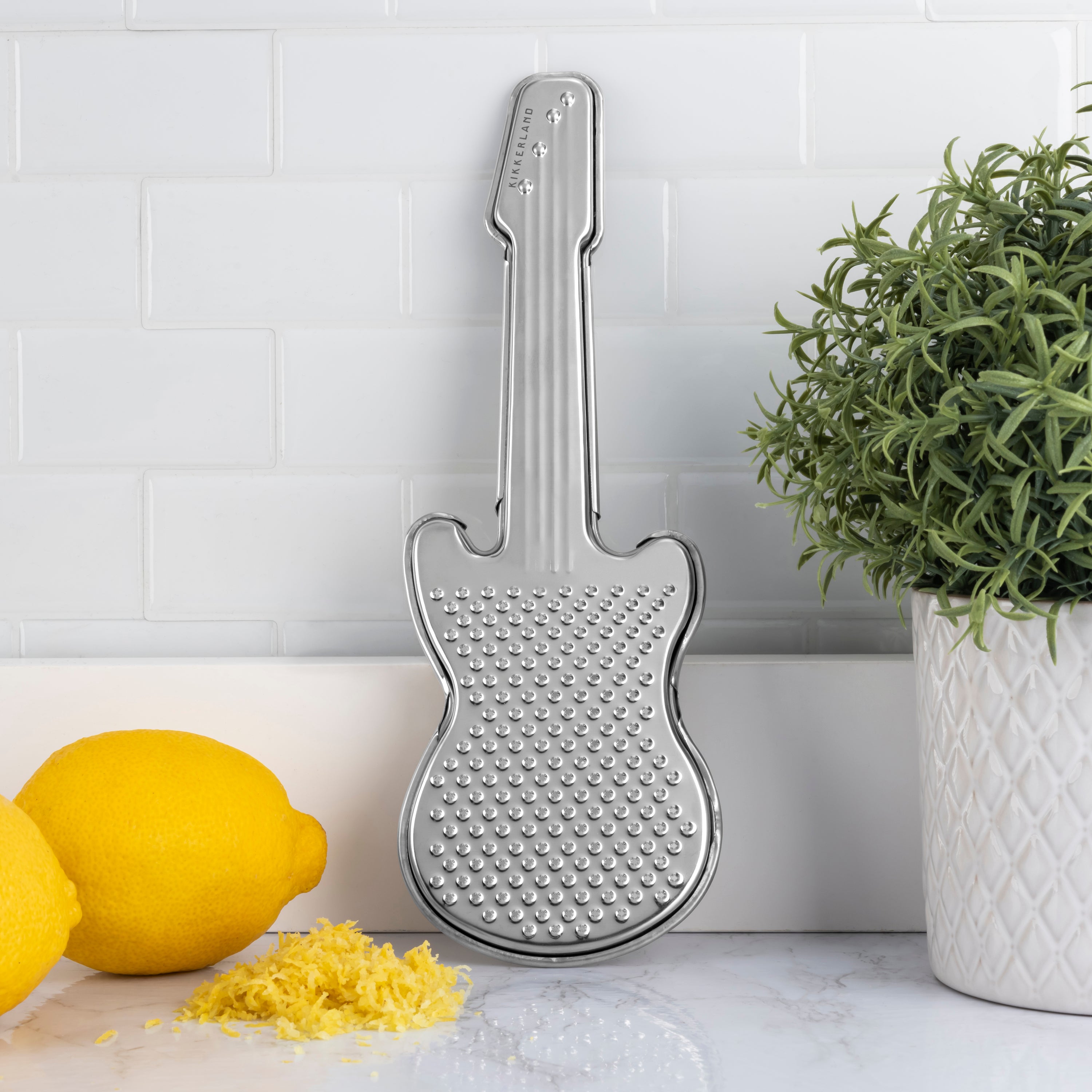 Premium Stainless Steel Guitar Grater - Multi-Purpose Kitchen Tool for Zesting, Grating & Shredding - Perfect for Citrus, Cheese & Chocolate - Ideal for Baking, Cooking & Garnishing