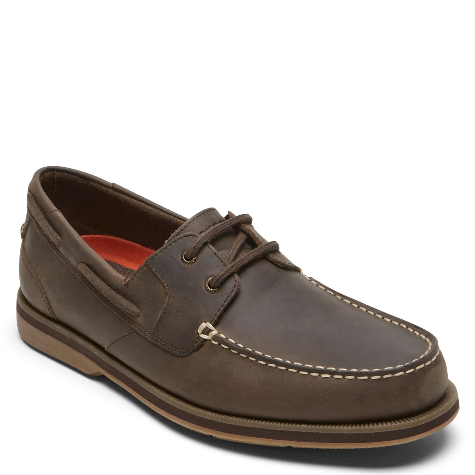 Rockport Men's Southport Boat Shoe - Comfortable Leather Slip-On Loafers for Casual Wear | Perfect for Sailing, Driving & Everyday Use
