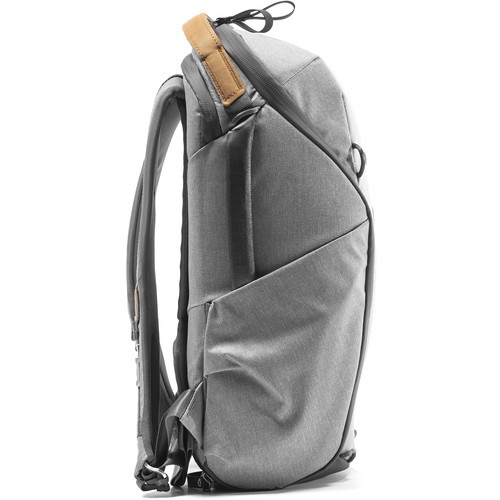 Peak Design Everyday Backpack 15L - Waterproof Camera Backpack with Zip Closure in Ash Gray - Perfect for Travel, Photography & Daily Commute