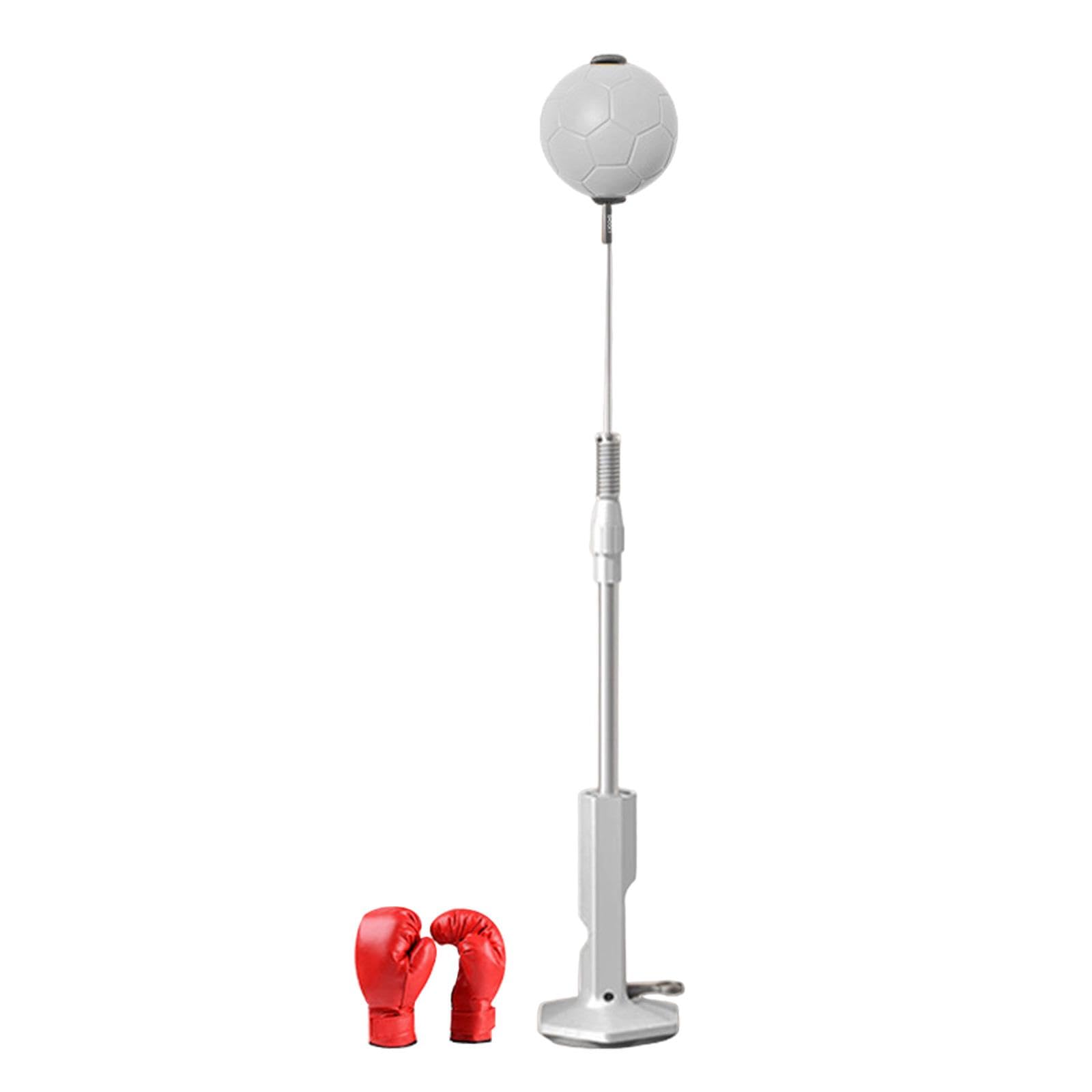 Adjustable Height Punching Bag with Suction Cup - Boxing Speed Bag & Reflex Ball for Home Gym, MMA Training, and Fitness Workouts - Perfect for Athletes, Boxing Practice, and Cardio Exercise