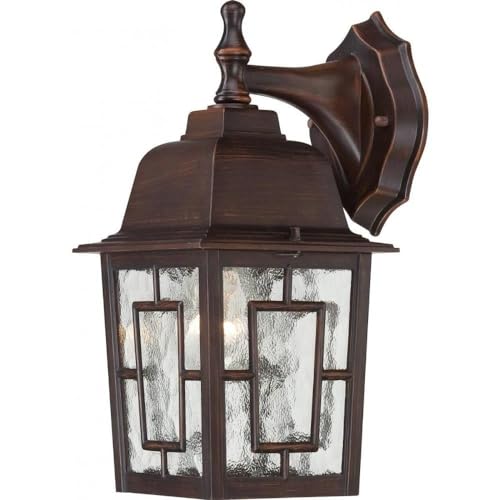 Nuvo 60/3485 Bronze/Dark Outdoor Wall Light Fixture - Weatherproof Exterior Sconce for Porch, Patio & Garage Lighting