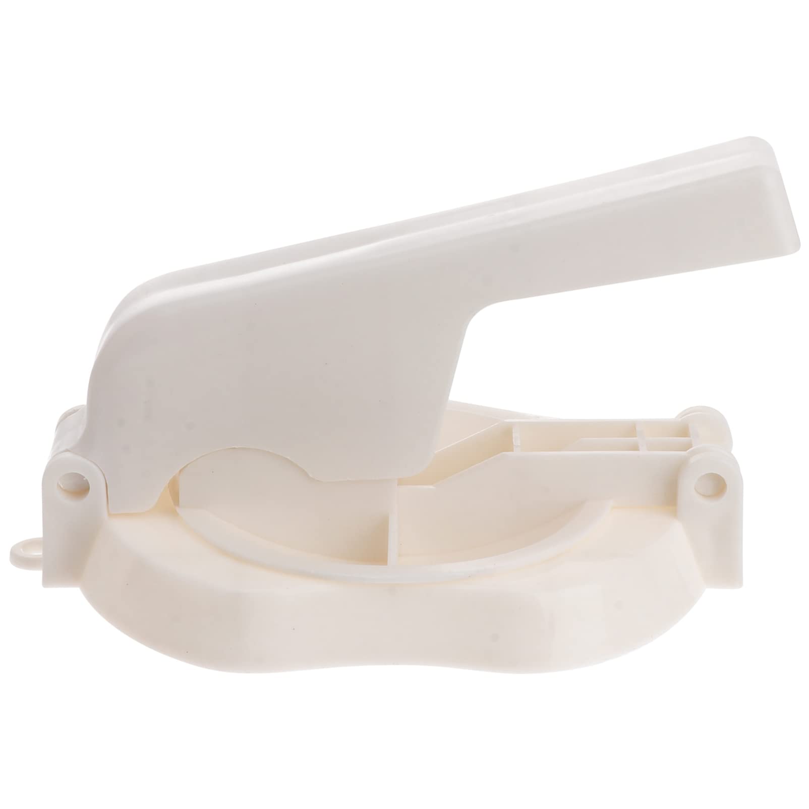 Yardwe Plastic Dumpling Maker & Tortilla Press - Kitchen Baking Tool for Dumplings, Tortillas, Pizza Dough & Pastry (White) | Perfect for Homemade Dumplings, Mexican Cuisine & Italian Cooking