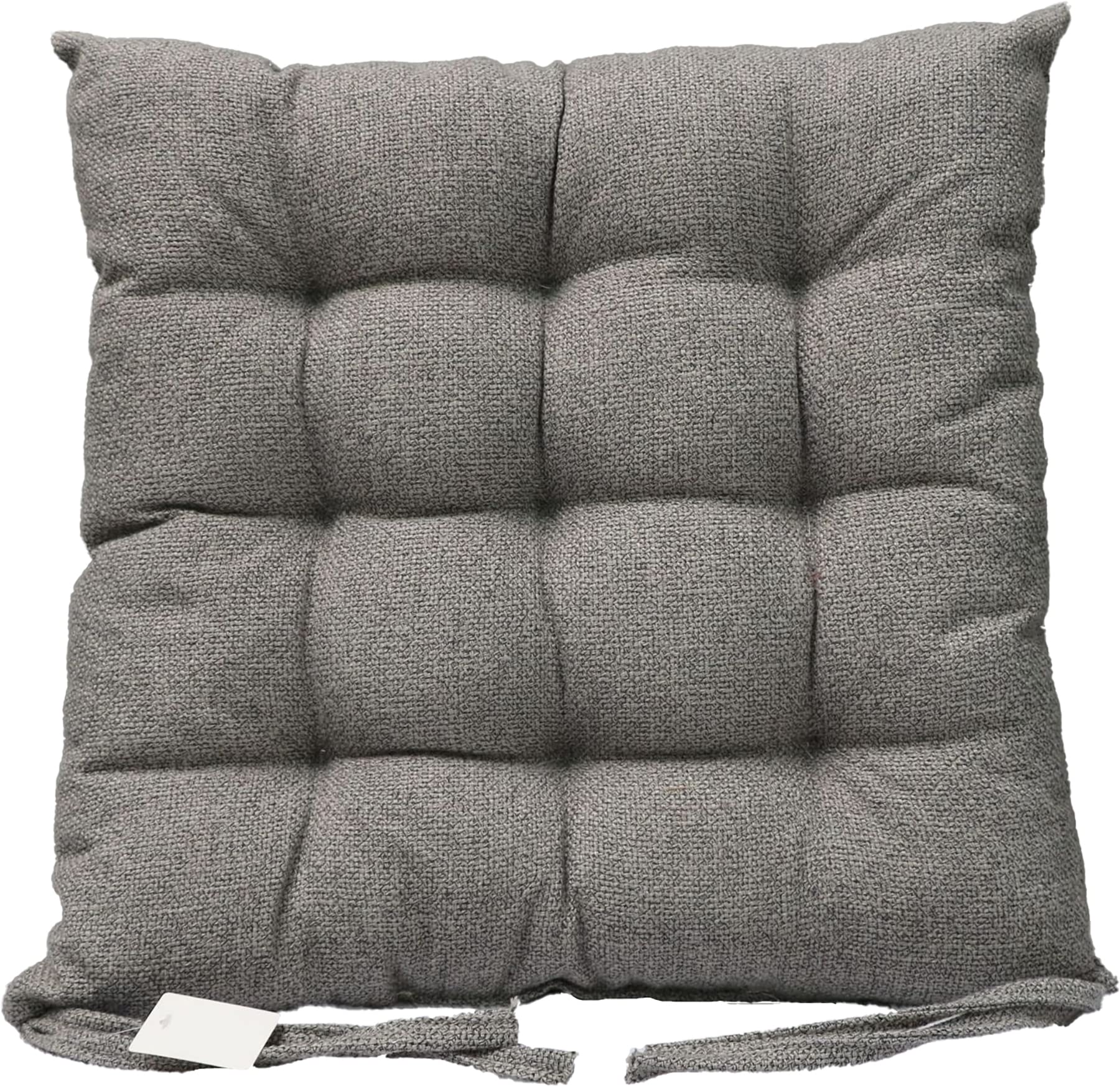 6-Pack Dining Chair Cushions Set - 16x16 Inch Gray Seat Pads for Kitchen, Office, Living Room & Sofa - Comfortable Home Decor & Furniture Accessories (911332-6) | Perfect for Dining Sets, Work Chairs & Home Seating