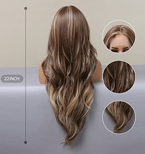 Platinum Blonde Ombre Lace Front Wig - Natural Looking Human Hair Wig for Women | Perfect for Cosplay, Parties & Daily Wear