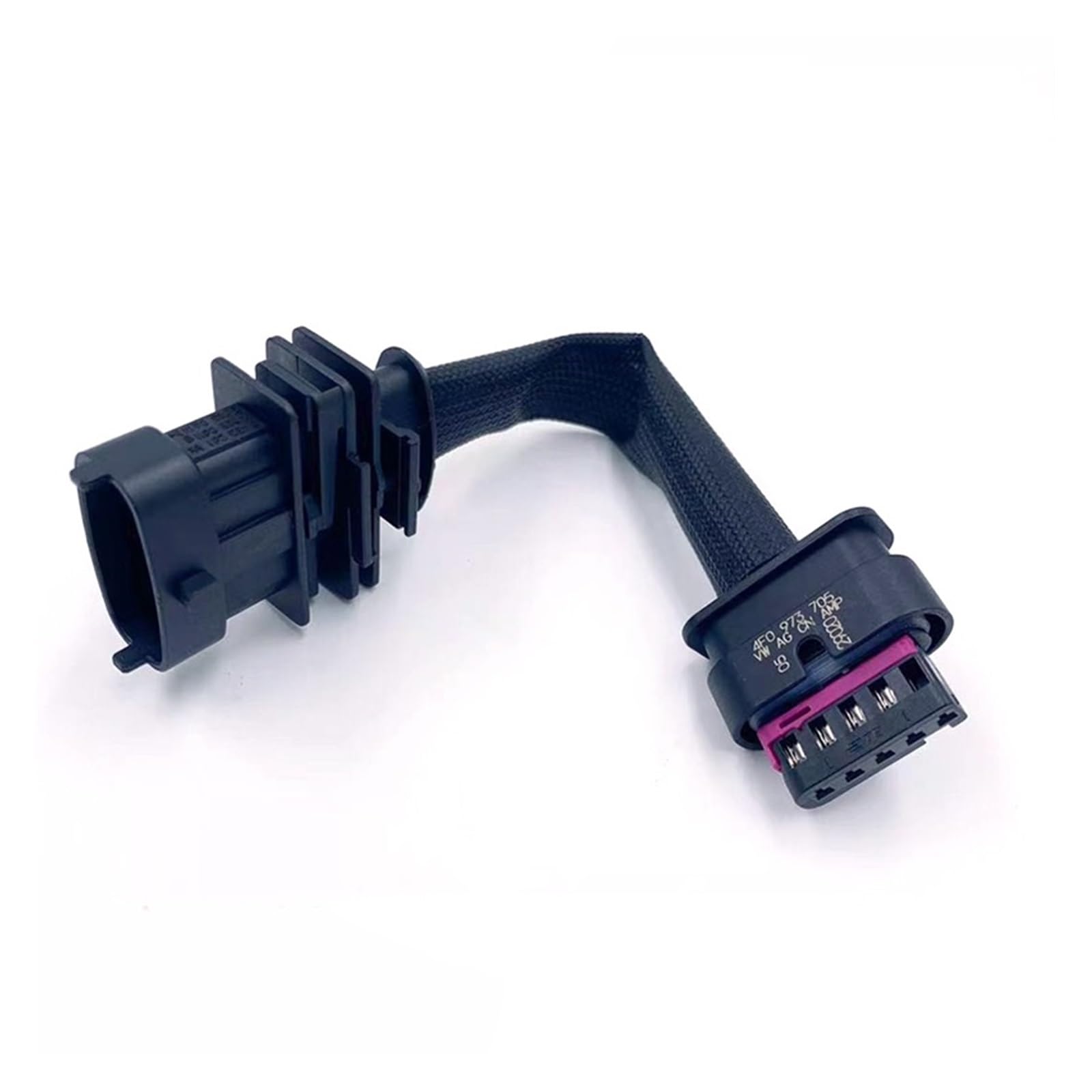 4 to 4 Pin Automotive NOX Sensor Connector Adapter - 10 Pcs 4/5-Pin Harness Plug for Cummins & B~SCH - Perfect for Diesel Engine Emissions Systems & Sensor Replacement