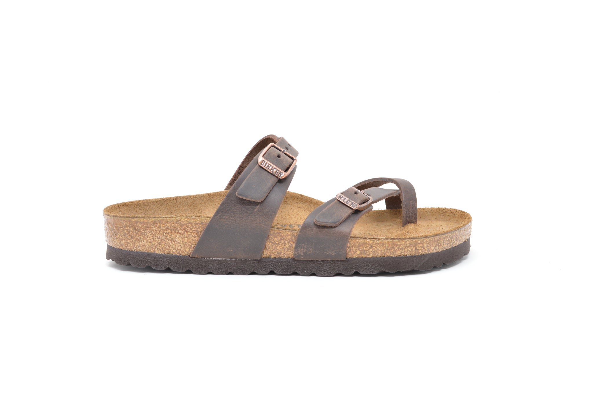 BIRKENSTOCK Mayari Women's Sandals - Genuine Oiled Leather Footbed | Comfortable & Stylish for Summer, Beach, and Casual Wear