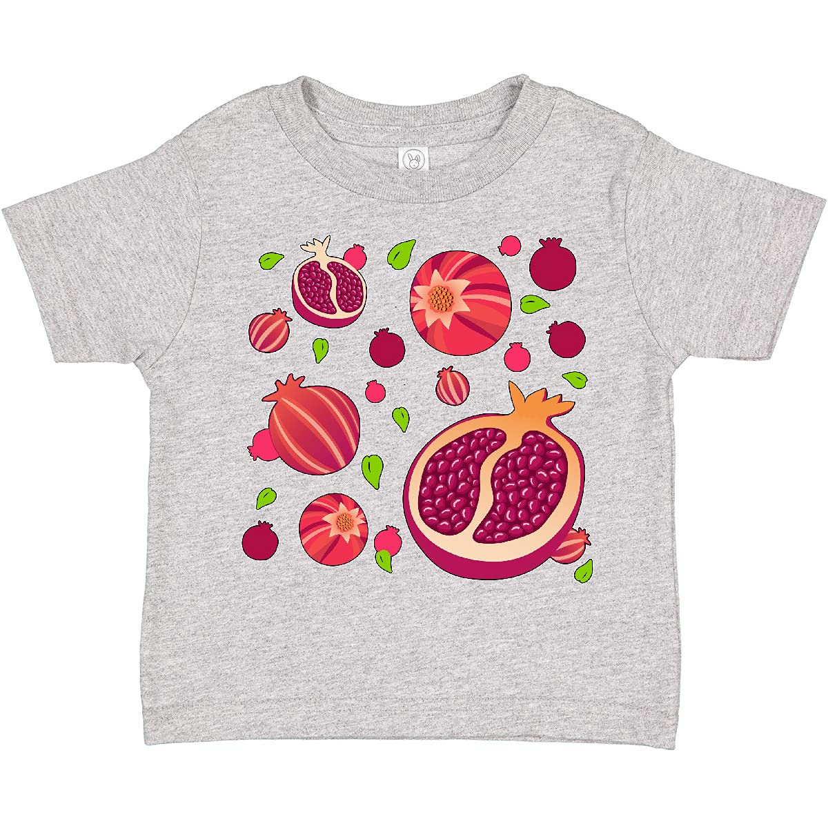 Inktastic Pomegranate Fruit Party Toddler T-Shirt - Cute & Comfortable Kids Graphic Tee for Birthdays, Playdates & Family Outings